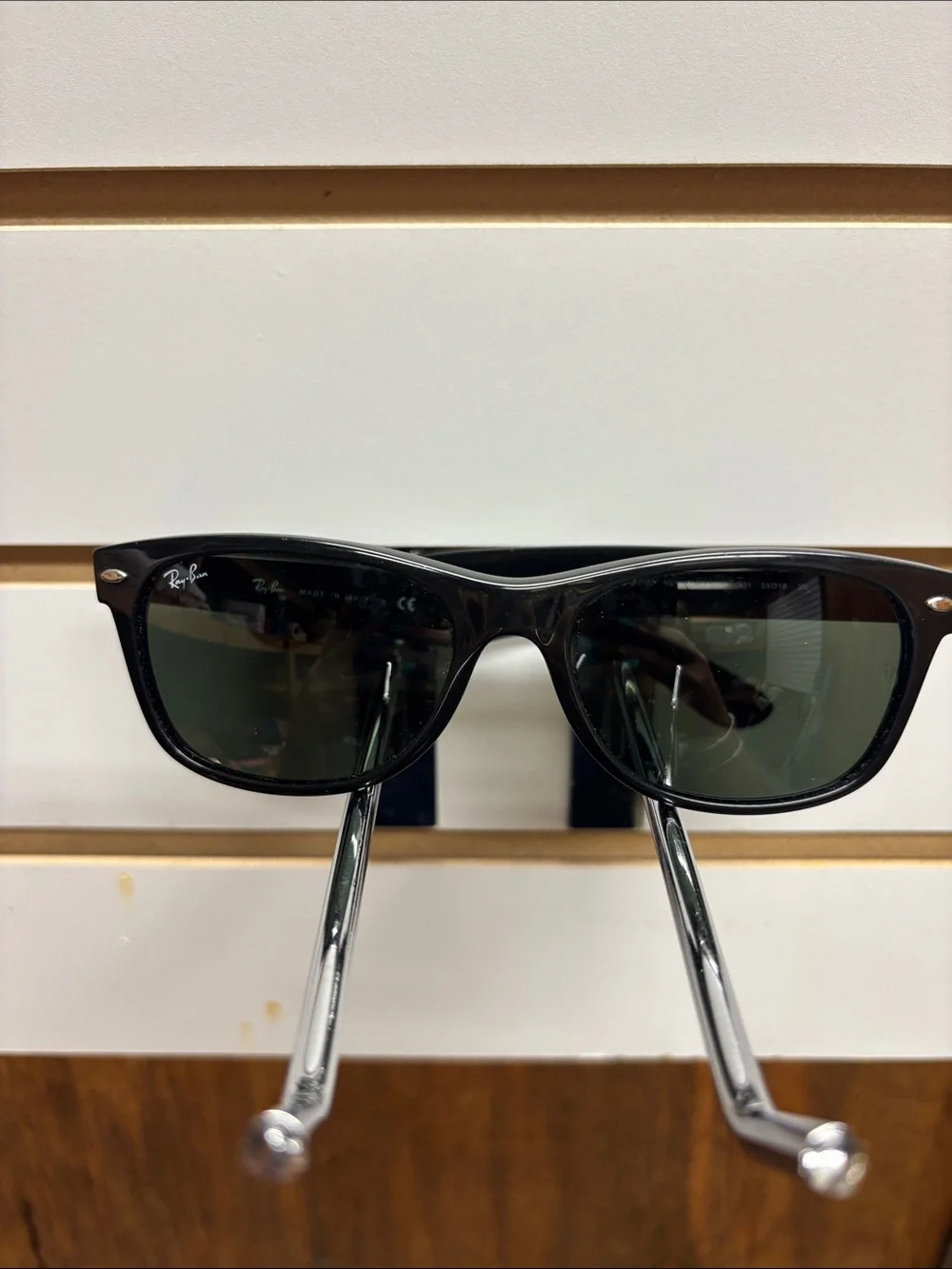 Ray-Ban Black Frame with G-15 Lenses